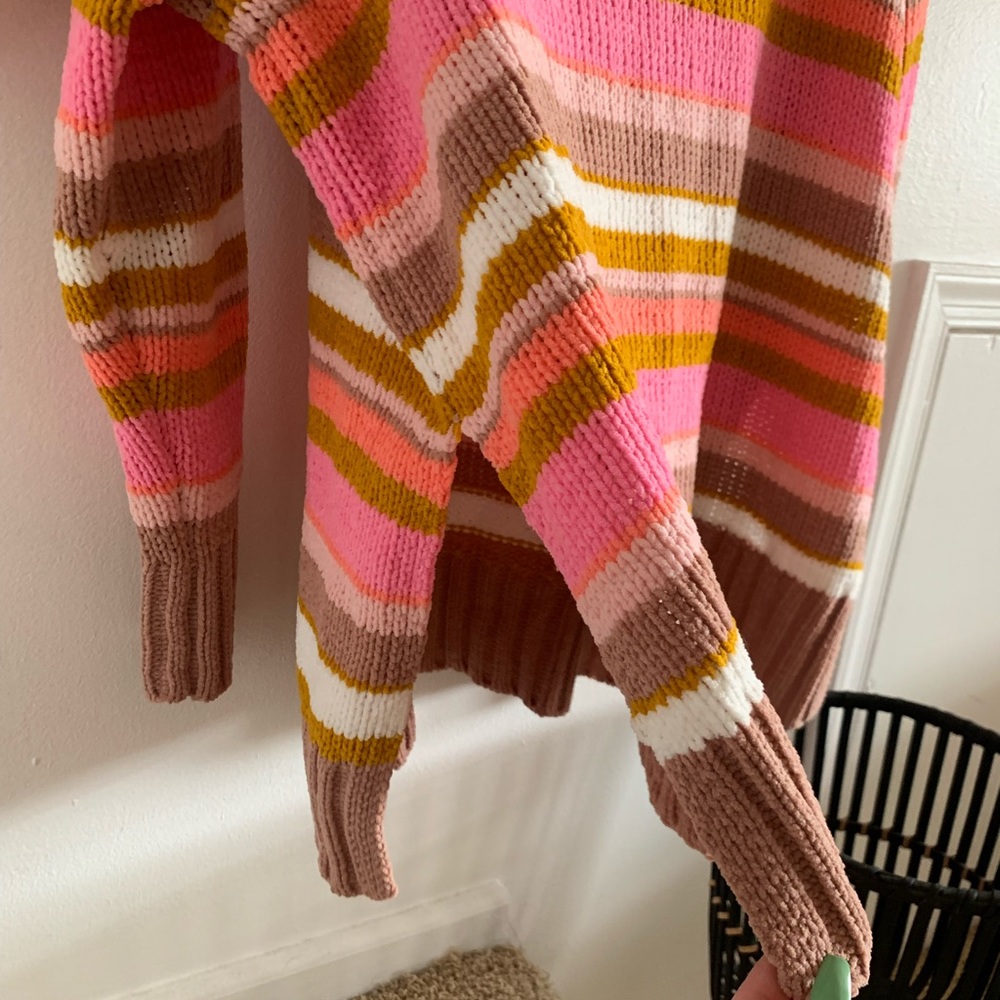 Aerie Chenille Turtleneck Sunset Sweater - Picture 4 of 6